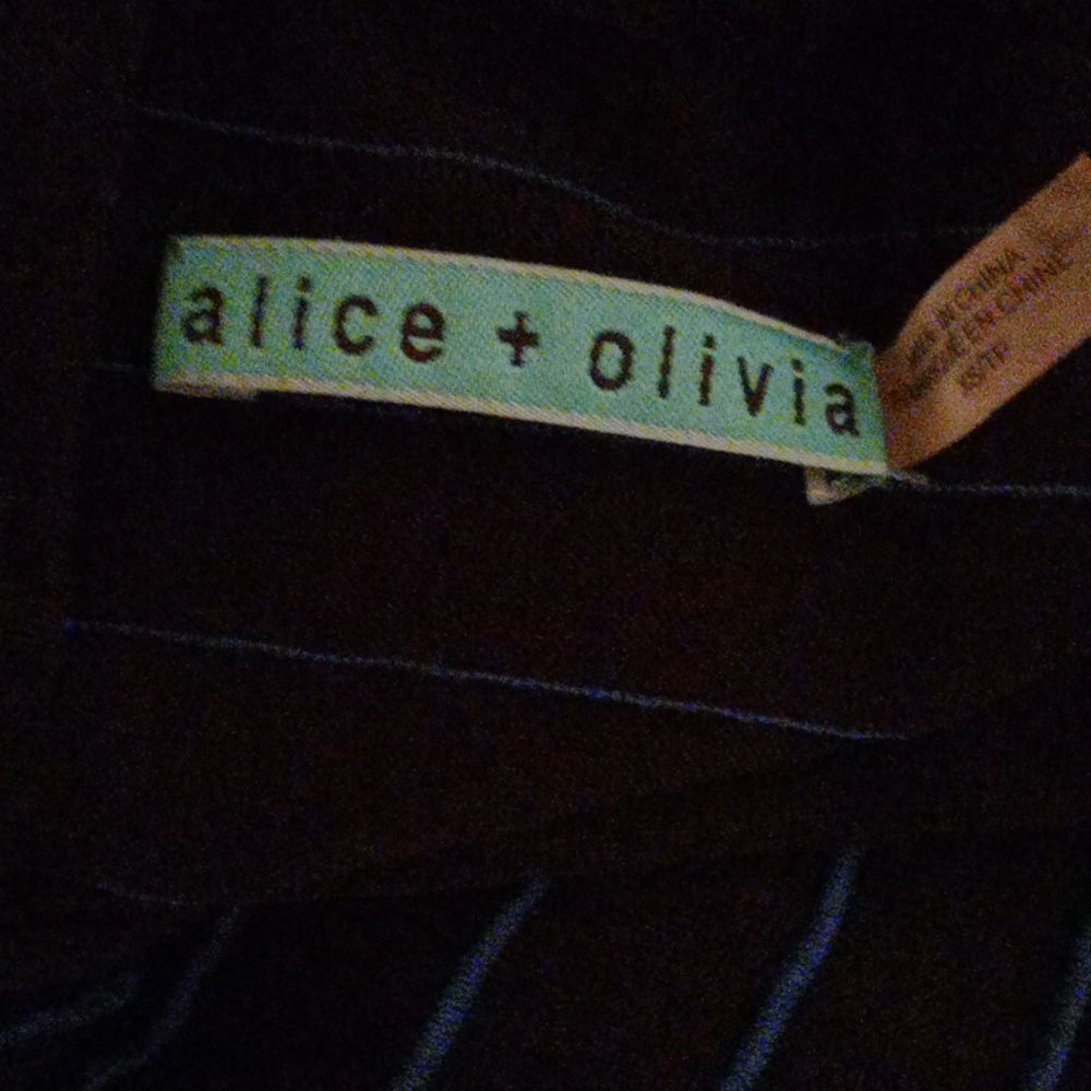 Alice + Olivia Ribbed Bodycon Dress